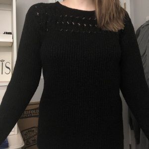 St. John’s Bay Pointelle Yoke Pullover Sweater